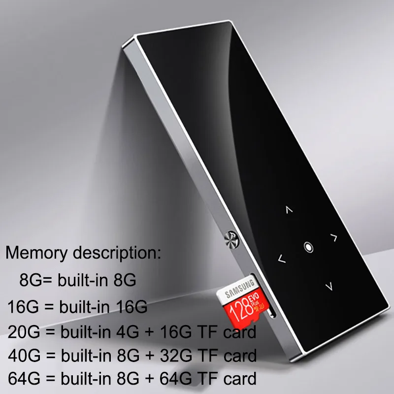 BENJIE K8 mp3 музыкальный плеер ультра тонкий MP3 HIFI без потерь 1 8 &quotэкран Встроенные