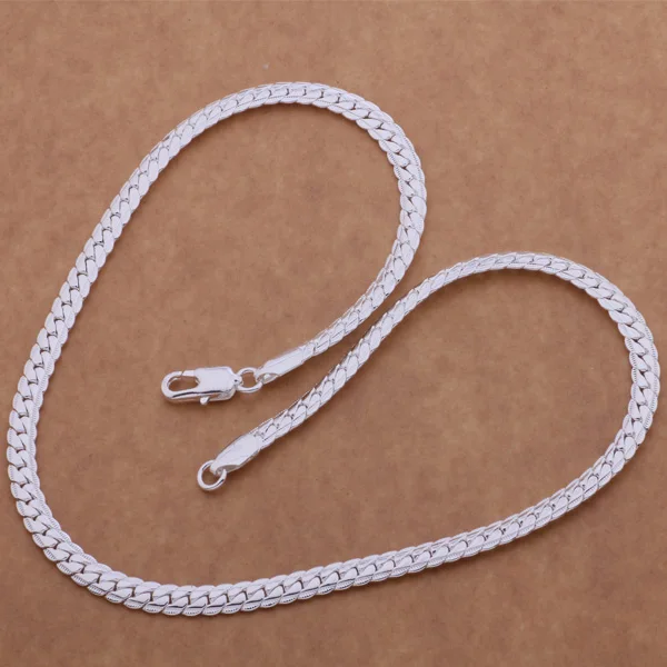 AN619 популярное ожерелье из стерлингового серебра 925 пробы, модное ювелирное изделие из серебра 925 пробы/azfajqma bejajvqa