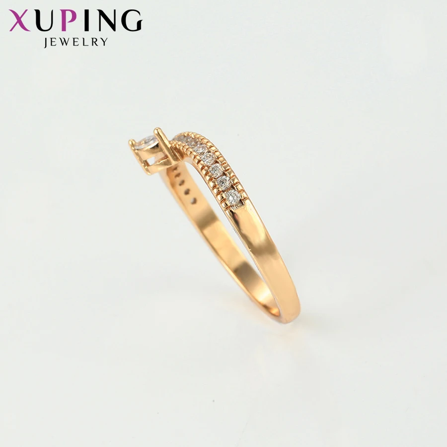 Xuping винтажные элегантные кольца позолоченное изысканное кольцо для женщин ювелирные изделия для рождественской вечеринки подарок S84, 2-15299