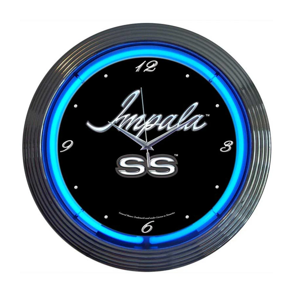 Neonetics Mancave Neon Clock