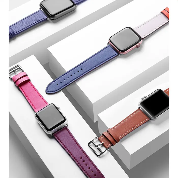 Кожаный ремешок для apple watch band 44 мм 40 мм, 42 мм, 38 мм, версия браслет Swift ремешок для наручных часов iwatch, ремешок 5/4/3/2/1