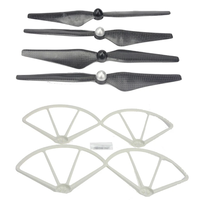 

F13431-A Upgrad 9450 Carbon 9" Self-Lock Propeller with Props Guard Bumper Protector for Phantom 1 2 Vision Quadcopter