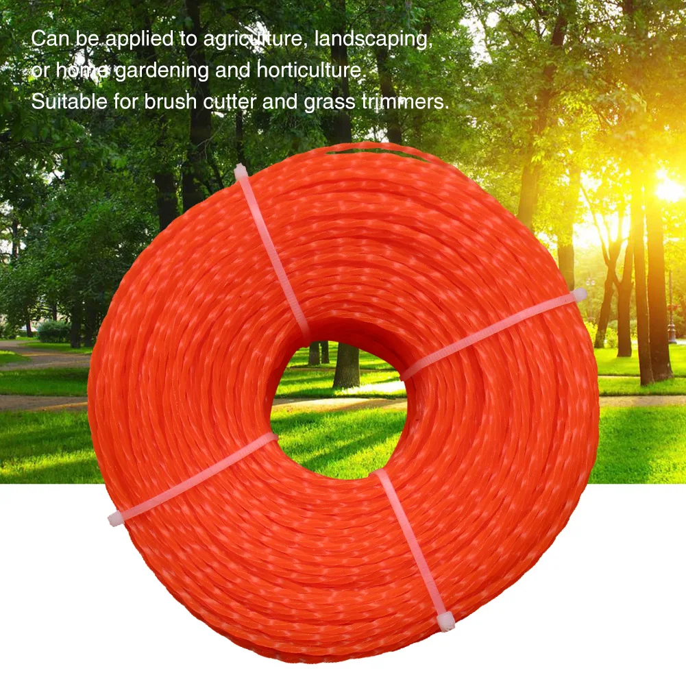 

Garden Universal Trimmer Line Twist Type Accessories Durable Tools Landscaping 3.0mm Lawn Rope Grass Cutting Agriculture