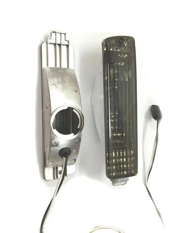 

Smoke Big Bumper Turn Signal Light For VW Volkswagen Golf MK2
