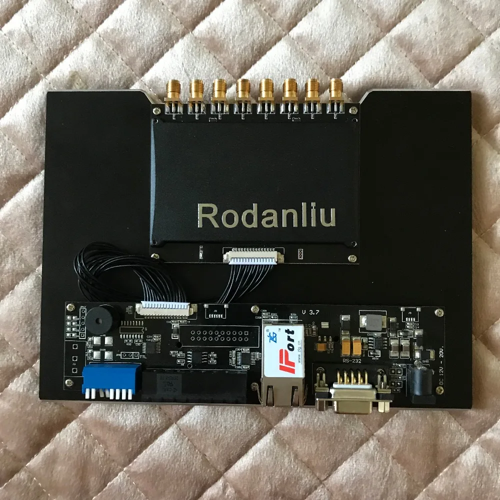 Считыватель rfid Impinj r2000 с 4 портами M2900 + 2 кабеля 6 м водонепроницаемых линейных