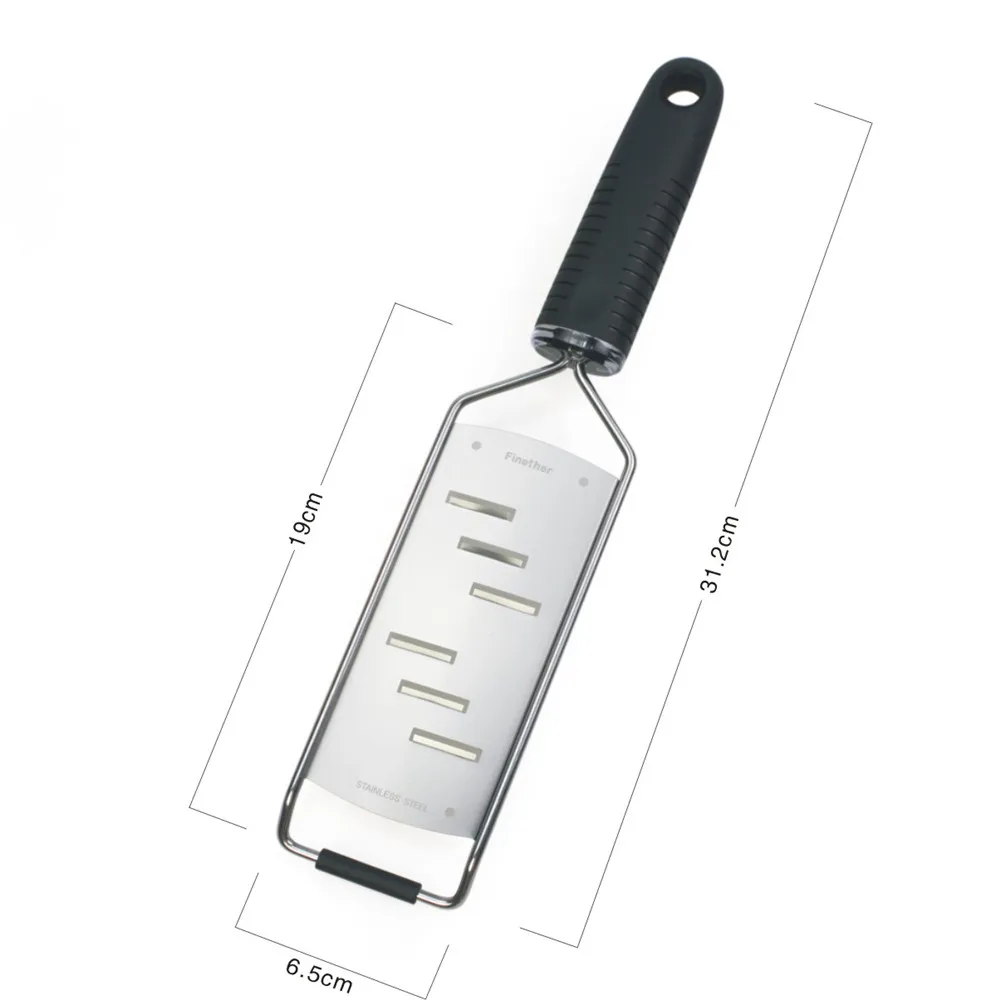 Finether Professional Large Shaver Grater-Commercial Stainless Steel-Extremly Sharp-Convenient 11