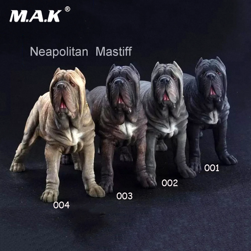 

For collection 1/6 Scale Neapolitan Mastiff Dog Animal Statue Model Toy Figure model for 12" Action Figure