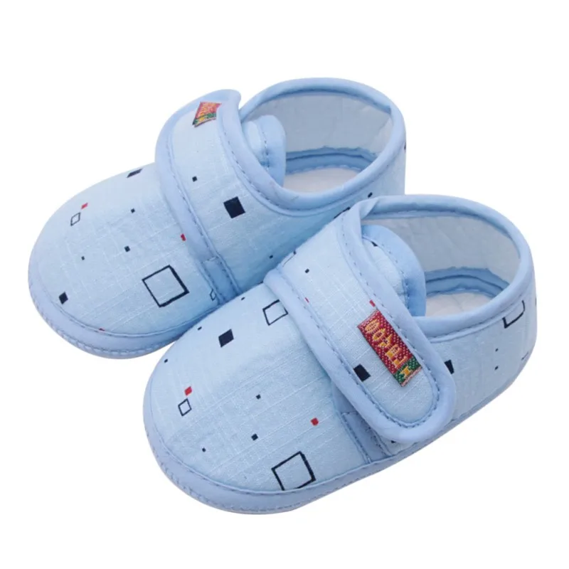 WEIXINBUY/Обувь для маленьких девочек для младенцев, до первых шагов, для девочек, с бантом, мягкая Нескользящая хлопковая обувь для малышей 0-18 месяцев - Цвет: JM0092L