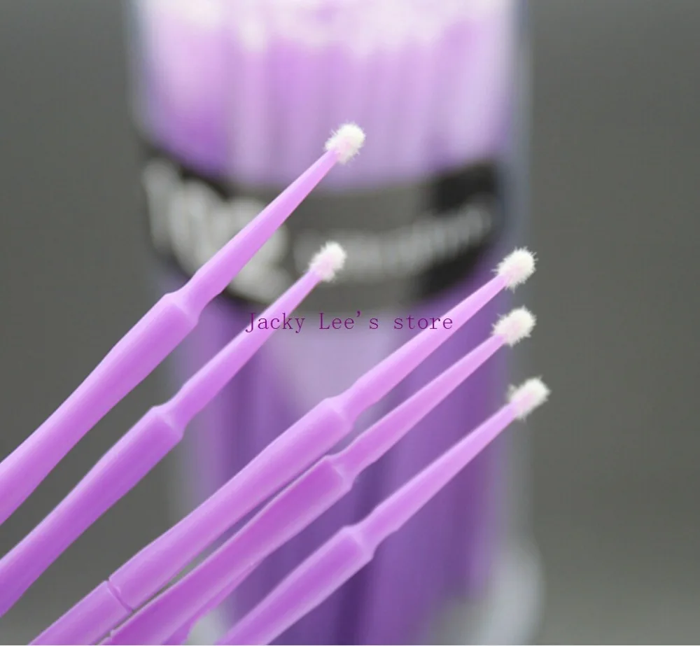 

100pcs/pack Disposable Cotton Swab For Grafting Eyelash Extension & Eye Shadow