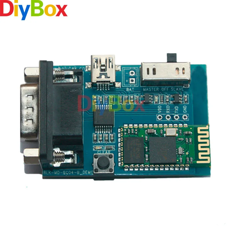 RS232 Bluetooth Serial Adapter Communication Master Slave 2 Modes 5v