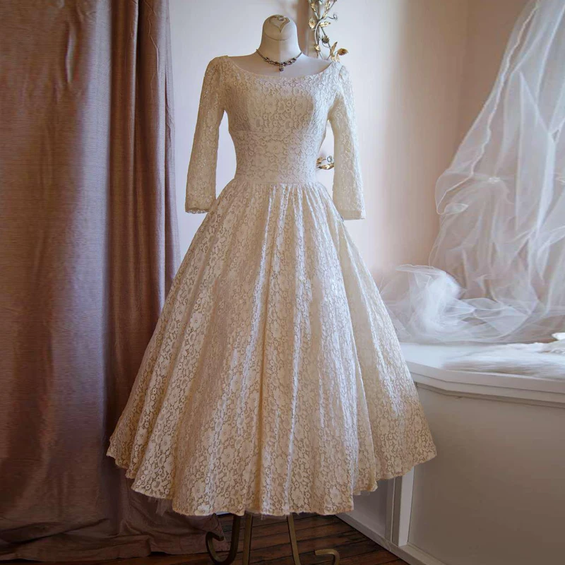 Vintage Wedding Dress Wedding Gown Vintage Bride 1950s Wedding