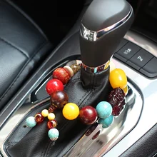 Роскошный автомобиль киоски жемчуг агат кулон бусины пол символ мира поставки Автомобильная транспортная Шестерня подвеска автомобиль кулон