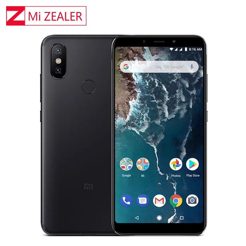 Глобальная версия Xiaomi Mi A2 Lite 4 ГБ 64 5 84 дюйма 19:9 полноэкранный Восьмиядерный