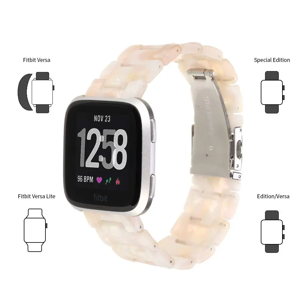 

Resin strap For Fitbit watch band for Fitbit Versa/Versa Lite band Edition/Versa Accessories bracelet belt