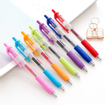 

8 pcs Classical signature gel pen 0.5mm Extra fine ballpoints Color liner markers Office accessories School supplies FB427