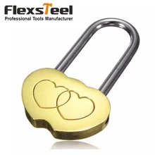 Современный Стиль мини-замок любви желаю замки с гравировкой Двойное сердце валентинки, открытки на годовщину, подарки ко дню пара свадебный подарок