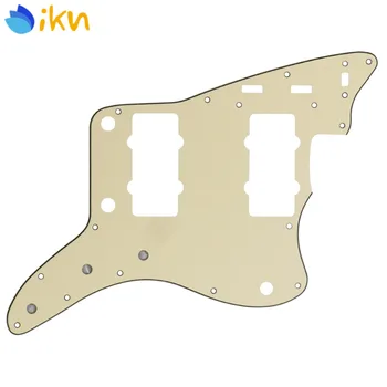 

NEW 3Ply Cream Electric Guitar Pickguard Pick Guard Scratch Plate with Screws for Vintage US Jazzmaster Style Guitar Parts