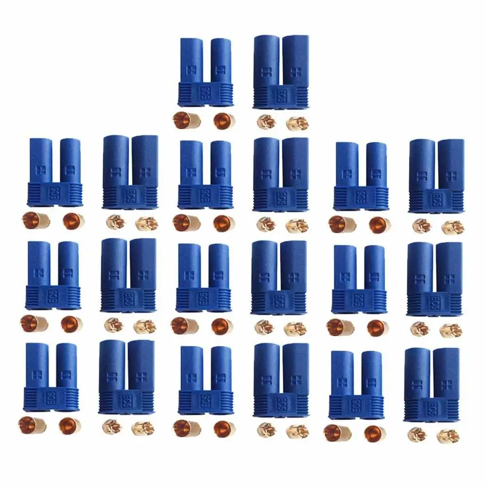 

10Pair Male Female RC EC5 Banana Lipo Battery Connector 5.0mm Gold Bullet Plug