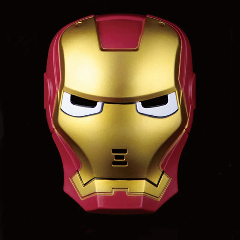 

High Quality Thickened Plastic IronMan Mask for Men Halloween Party Mask, Masks-022