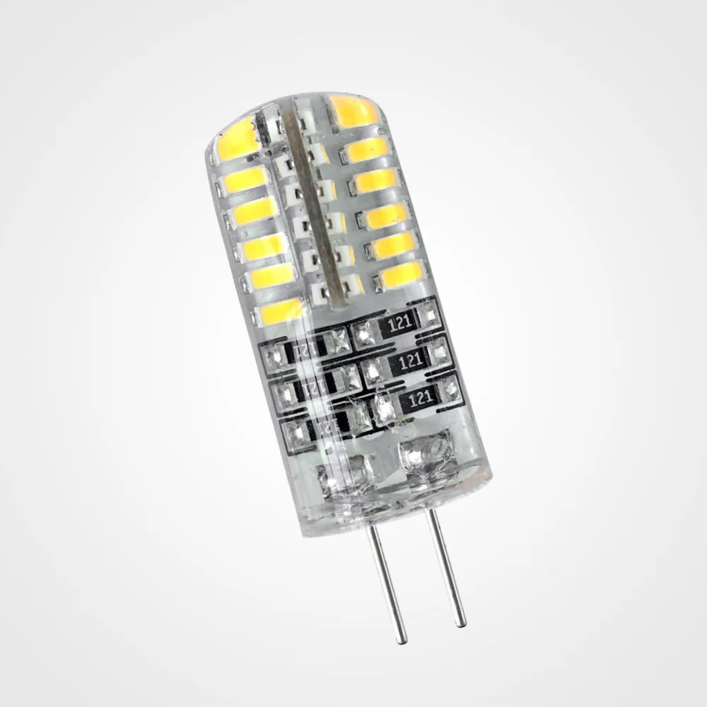 Сменная галогенная Светодиодная лампа G4 SMD 3014 2835 AC DC 12 В 220 3 Вт 5 9 10 20 30 угол