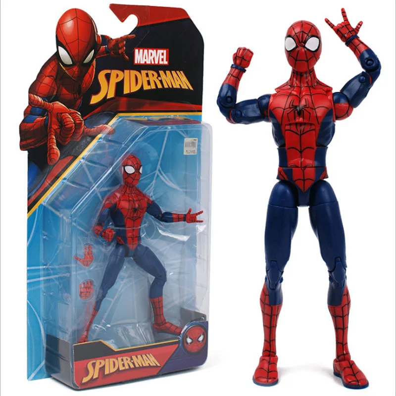  16cm Spider-Man The Amazing Spiderman PVC Action Figure Boys Toys Doll Gifts Brinquedos (1)