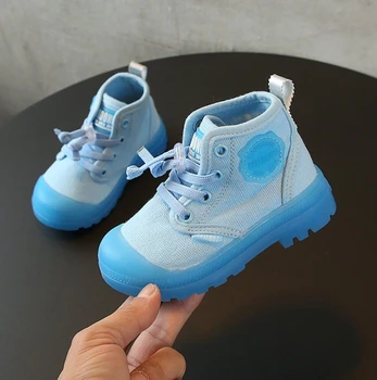 

MXHY Canvas Children Shoes Sport Breathable Boys Sneakers Brand Kids Shoes for Girls Jeans Denim Casual Child Flat Canvas Shoes