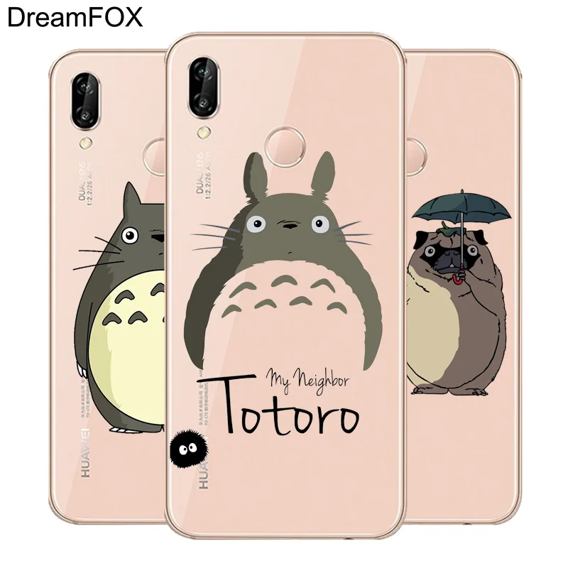DREAMFOX M056 Anime Chinchilla Soft TPU Silicone Case Cover For Huawei Honor 6A 6C 6X 7C 7X 8 Lite Pro |
