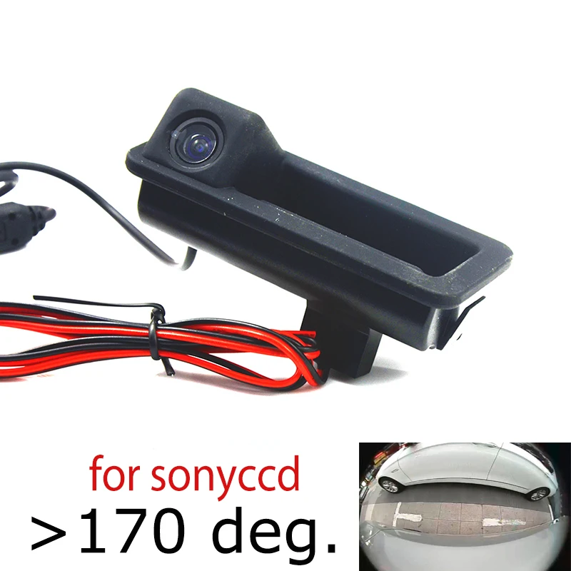 

180deg CCD car rear camera for ford Mondeo Fiesta S-Max Focus 2C 3C Land Rover Freelander Range Rover trunk handle camera