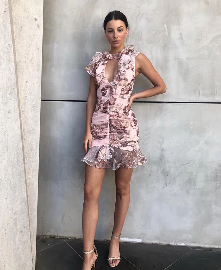 

2019 New arrive Women's flower Embroidery high quality Dress