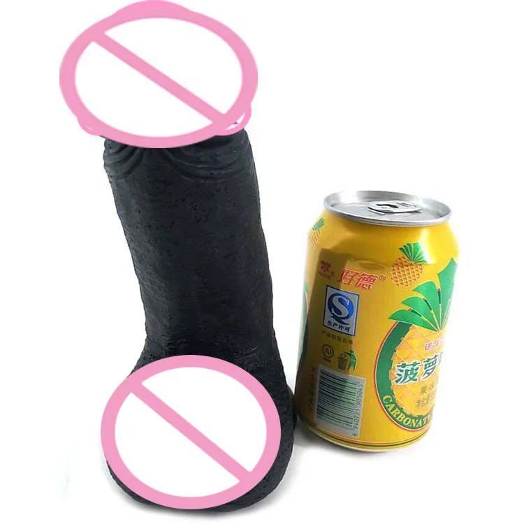new black silicone 21*5cm horse dildo realistic Suction cup big dildo fake penis male artificial penis sex toys for women