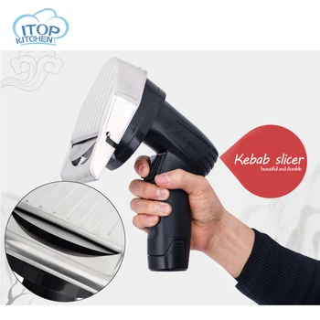 

Fast Delivery! Professional Wireless Electric Shawarma Doner Kebab Knife,Kebab Slicer,Gyros Knife/Gyro Cutter
