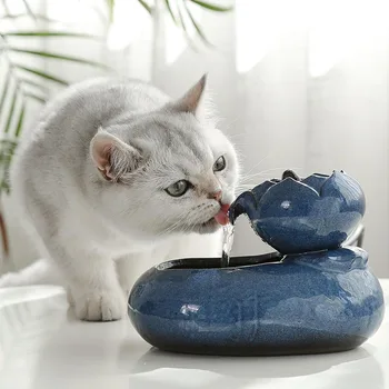 

Cat Dog Automatic Circulation Water Dispenser Fountain Water Basin Drinker Dog Cat Water dispenser drinking bowls