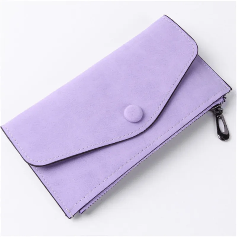 

Brand Scrub Women Wallets High Quality Designer Hasp Long Wallet Women Card Holder Ladies Purse Money Bag Carteira Feminina