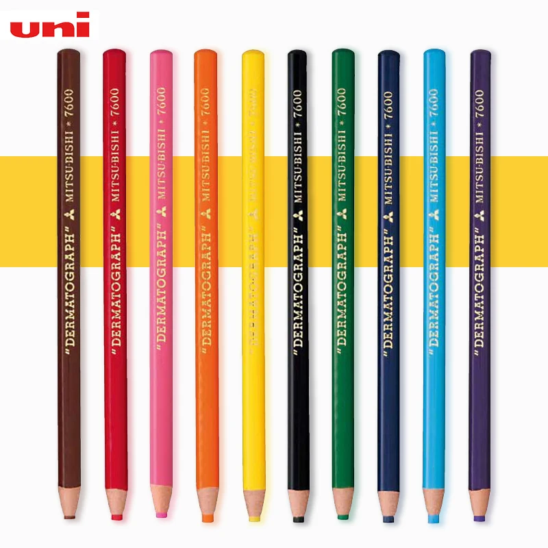 

Uni Dermatograph Oil-Based Paper Wrapped Pencil No.7600