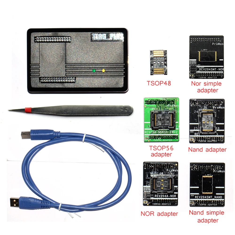 NAND NOR TSOP48 TSOP56 FLASH профессиональный программатор адаптер для восстановления