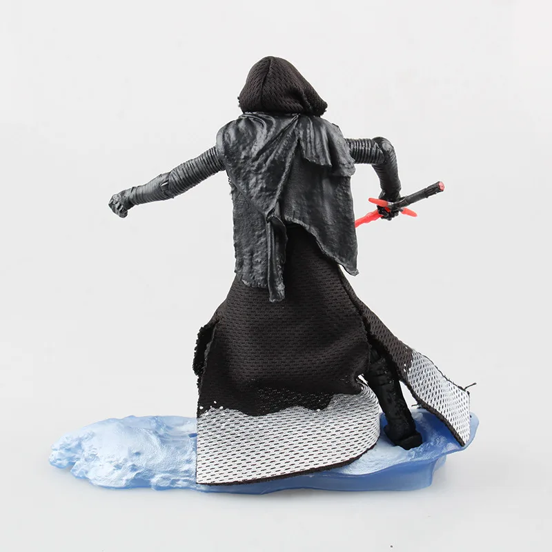 Звездные войны 7 La Forza Risveglia La Serie Nera Kylo Ren Starkiller база экшен-фигурка из ПВХ Da Collezione модель игрушки