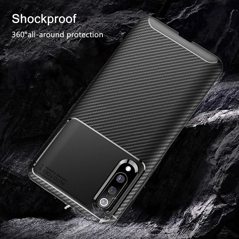 Raugee K20 Case For Xiaomi Redmi K20 Case Cover Shockproof Carbon Fiber Bumper Phone Case For Xiaomi Mi 9 Mi9 Se K20 Soft Cover Raugee K20 Case For Xiaomi Redmi K20 Case Cover Shockproof Carbon Fiber Bumper Phone Case For Xiaomi Mi 9 Mi9 Se K20 Soft Cover