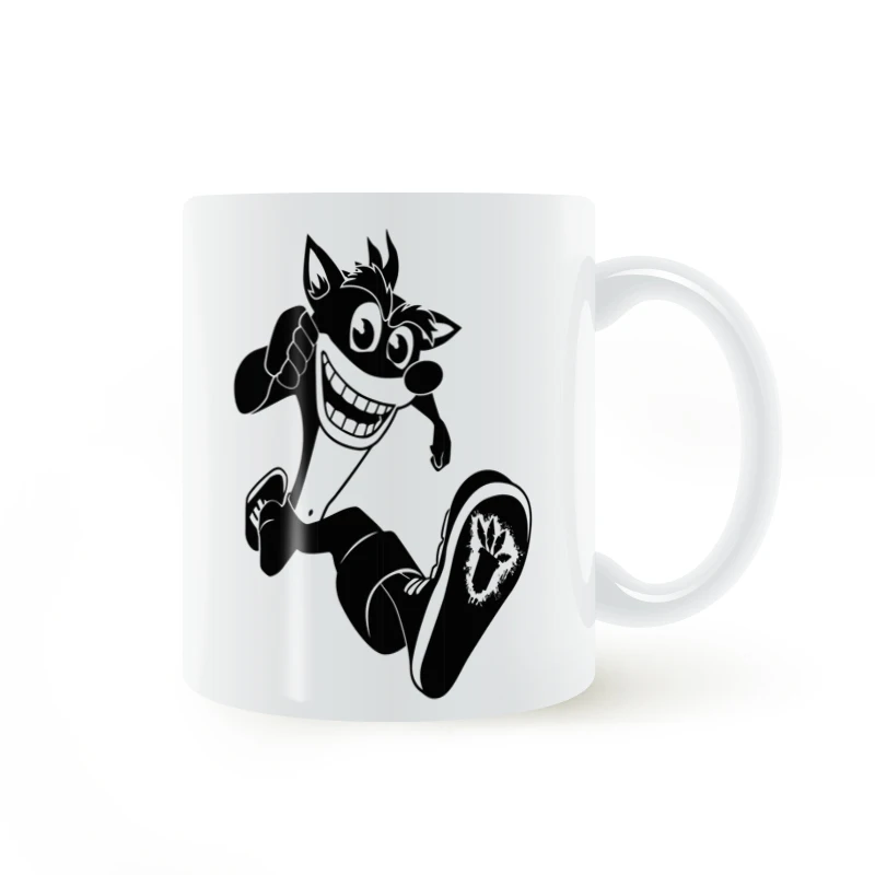 

Crash bandicoot Mask funny Mug Coffee Milk Ceramic Cup Creative DIY Gifts Home Decor Mugs 11oz T1637