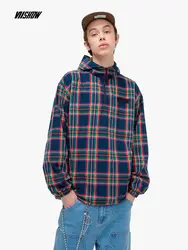 Viishow уличная Клетчатая Мужская рубашка брендовая рубашка с капюшоном мужская одежда 2019 новые весенние хлопковые рубашки Camisa Masculina CC1050191