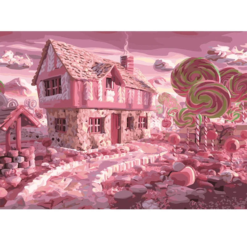 dream house pink