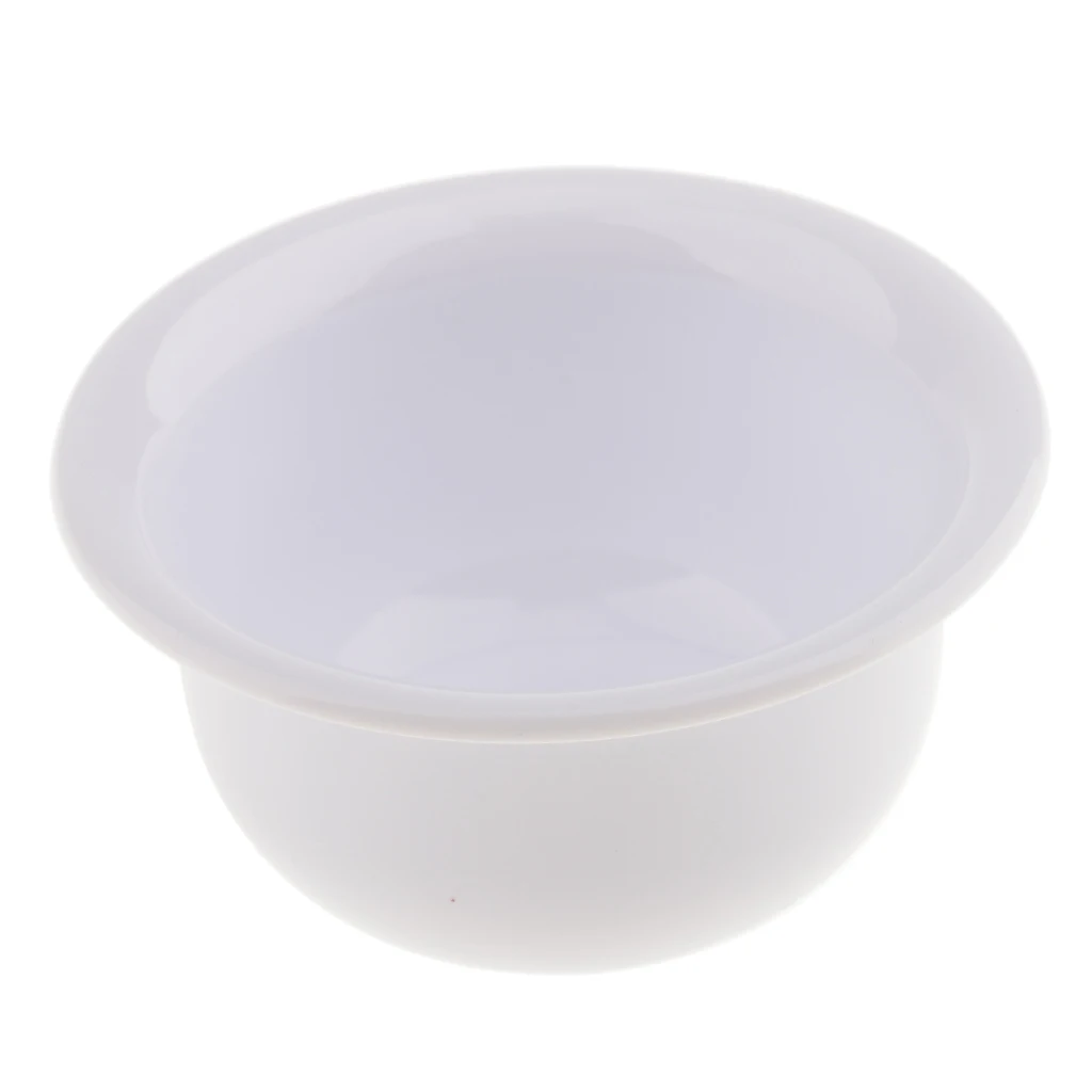 Unbreakable Plastic Men's Salon Hairdressing Shaving Mug Soap Bowl Barber Beard Shave Brush Soap Mug Cup