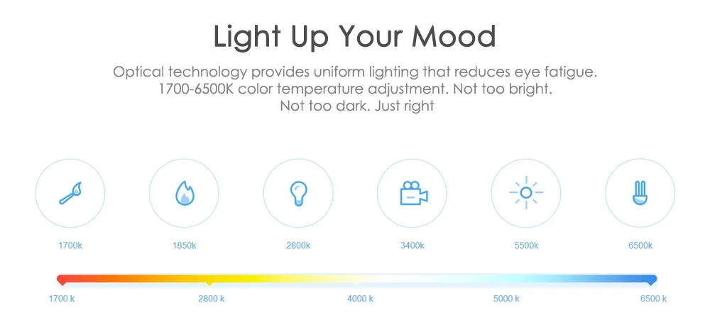 Original Xiaomi Yeelight II Smart LED Bulb E27 9W 600 Lumens Mi Light Smart Phone WiFi Remote Control  3