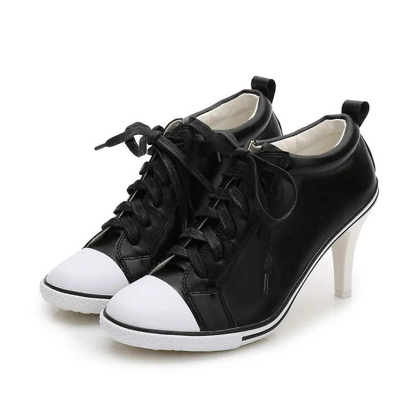 Ботинки 8 стилей г. Новая женская обувь женские туфли-лодочки на высоком каблуке 6-8 см женские Ботинки Ботильоны на шнуровке, обувь на толстом каблуке, размер