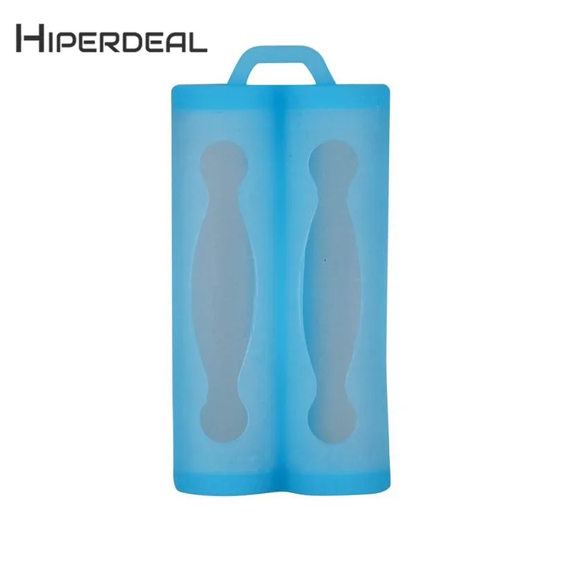 HIPERDEAL новый двойной силиконовый чехол для аккумулятора 18650 защитная сумка