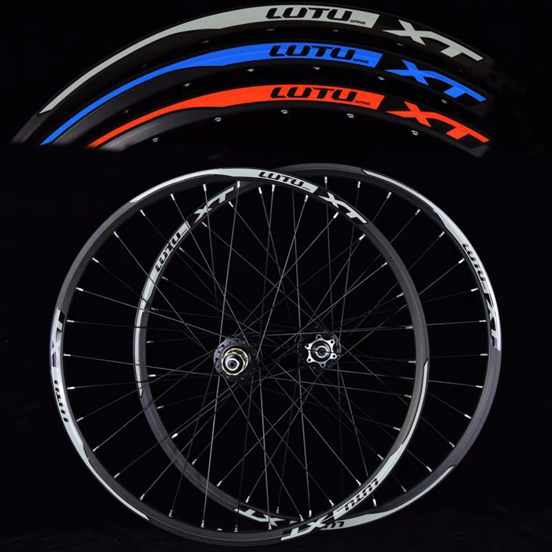 LUTU велосипед wheelset MTB горный передний 2 задний 4 герметичные подшипники дисковые
