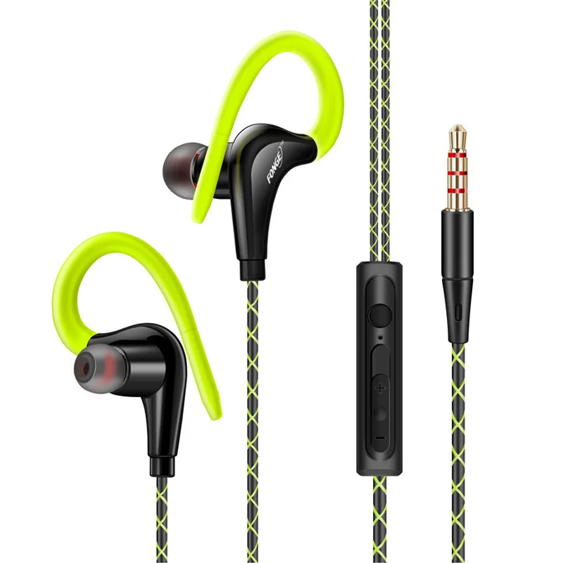 Fonge Ear Hook Sport Earphone Super Bass Sweatproof Stereo Headset Sport Headphone for Huawei Galaxy s6 smart phone - Image 6