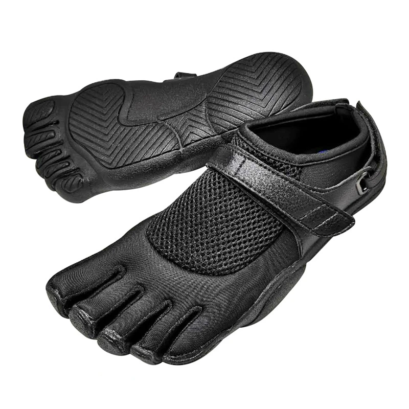 

Air Mesh Rubber Five Fingers Motion Control Sneakers Gym Sport Running Slip Resistant Breathable Light Weight Shoe for Men Women