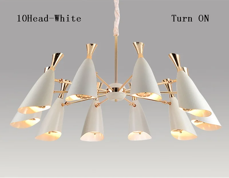 Modern pendant lights led  AC90-260V Muticolor Iron shade hanging lights  pendente foyer7