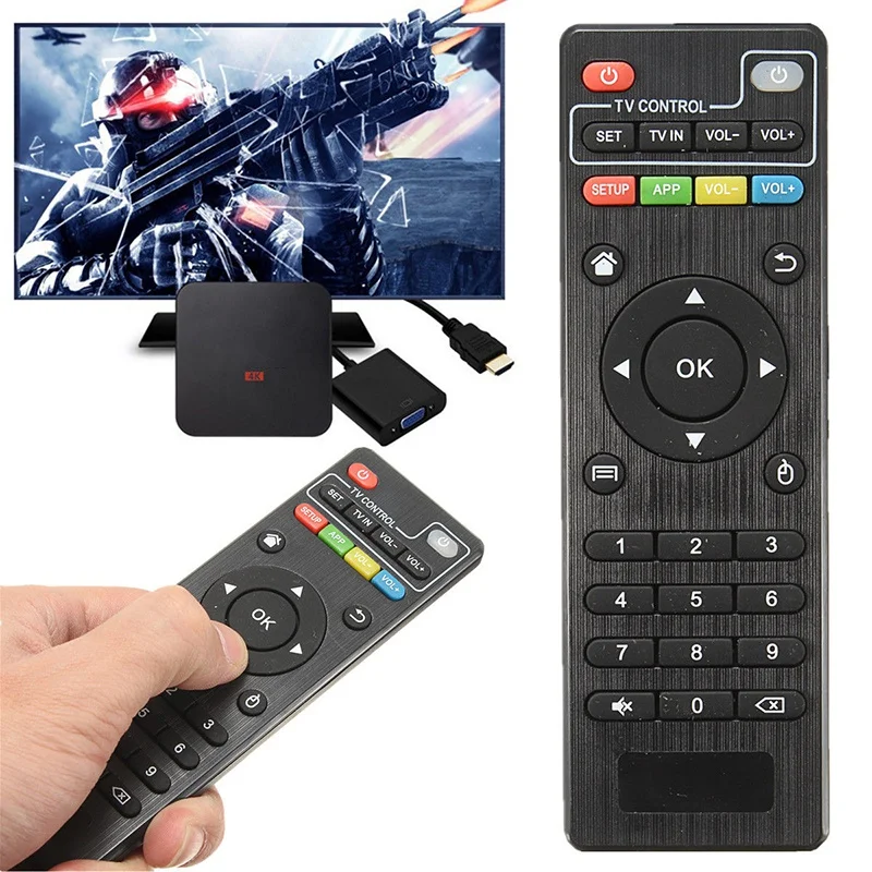 Remote Control Replacement Controller for TV Set Top Box for H96 MXQ MX Pro 4K T95M Android Smart TV Box Remote Controller