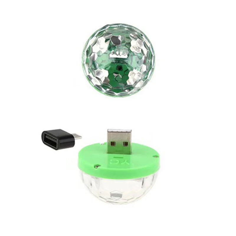 СВЕТОДИОДНЫЙ Автомобильный USB атмосферный свет DJ RGB мини цветная музыкальная